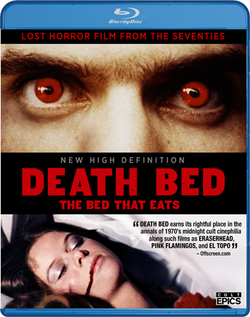 Cult Epics - Death Bed - The Bed That Eats Bluray Cover